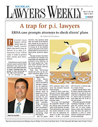 Troy Haney in Michigan Lawyers Weekly